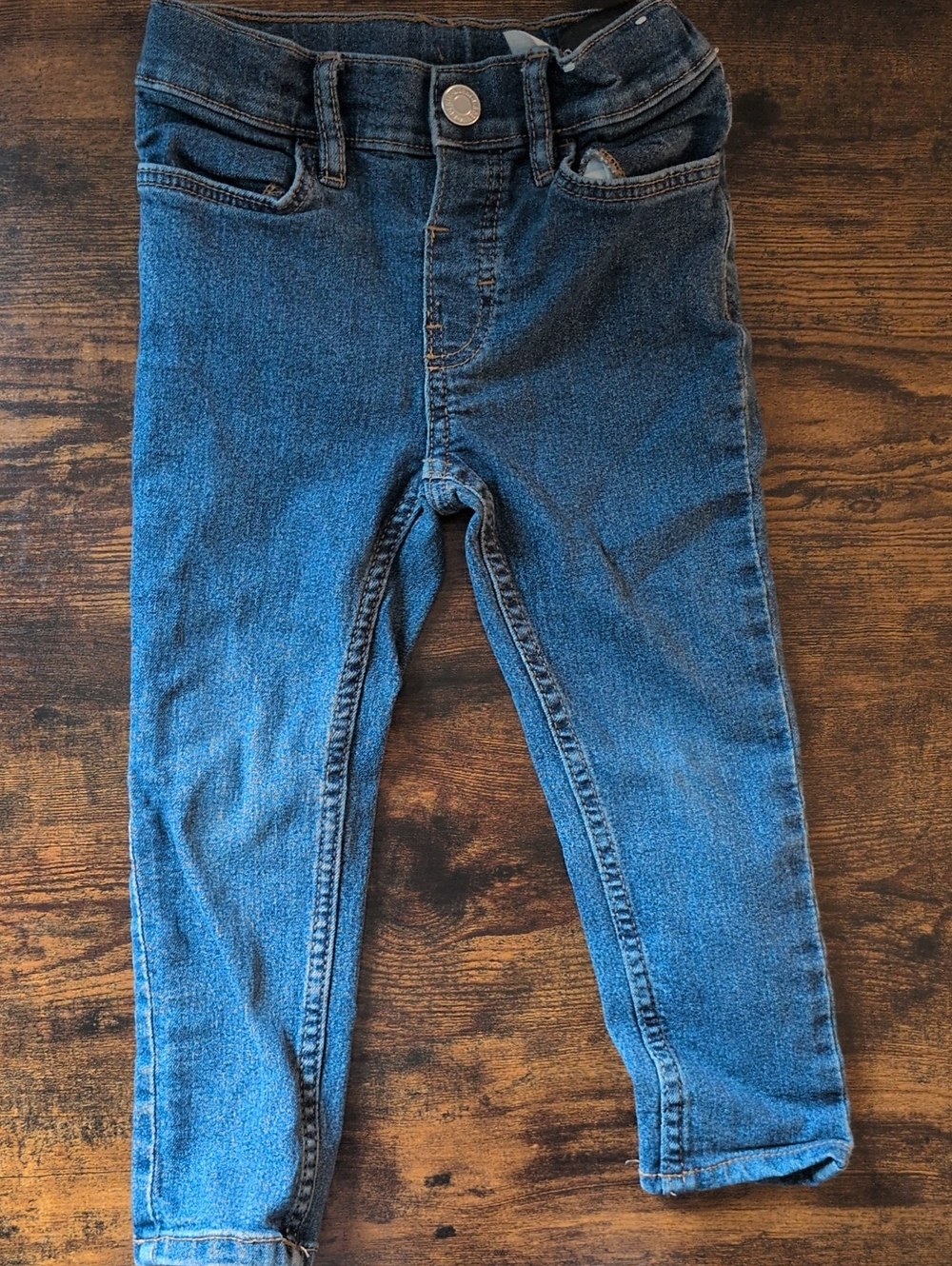 5/$25 Blue Kid's Slim Fit Stretch Jeans 3T